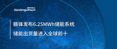 ESIE2025圓滿收官！贛鋒全新6.25MWh儲(chǔ)能系統(tǒng)成焦點(diǎn)，儲(chǔ)能出貨量進(jìn)入全球前十